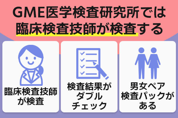 GME医学検査研究所の特徴とポイント