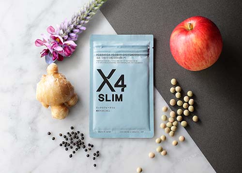 「X4 SLIM」は肥満気味の方の体脂肪減少が見込める取り入れやすいダイエットサプリ